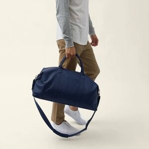 Leatherology- Kessler Medium Duffle - Navy